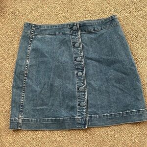 Denim madewell mini skirt